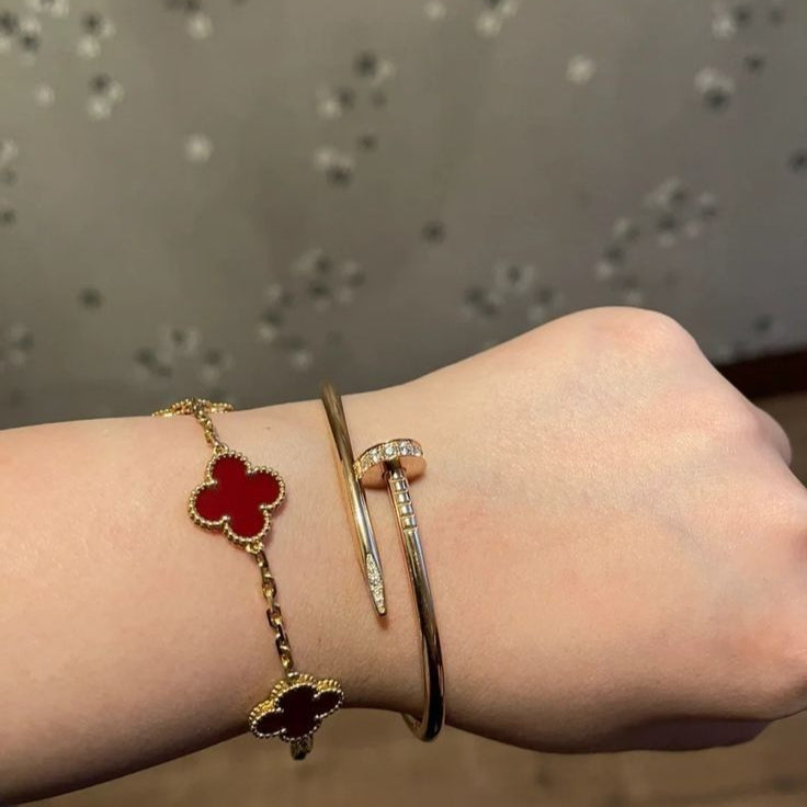 CLOVER | RED BRACELET